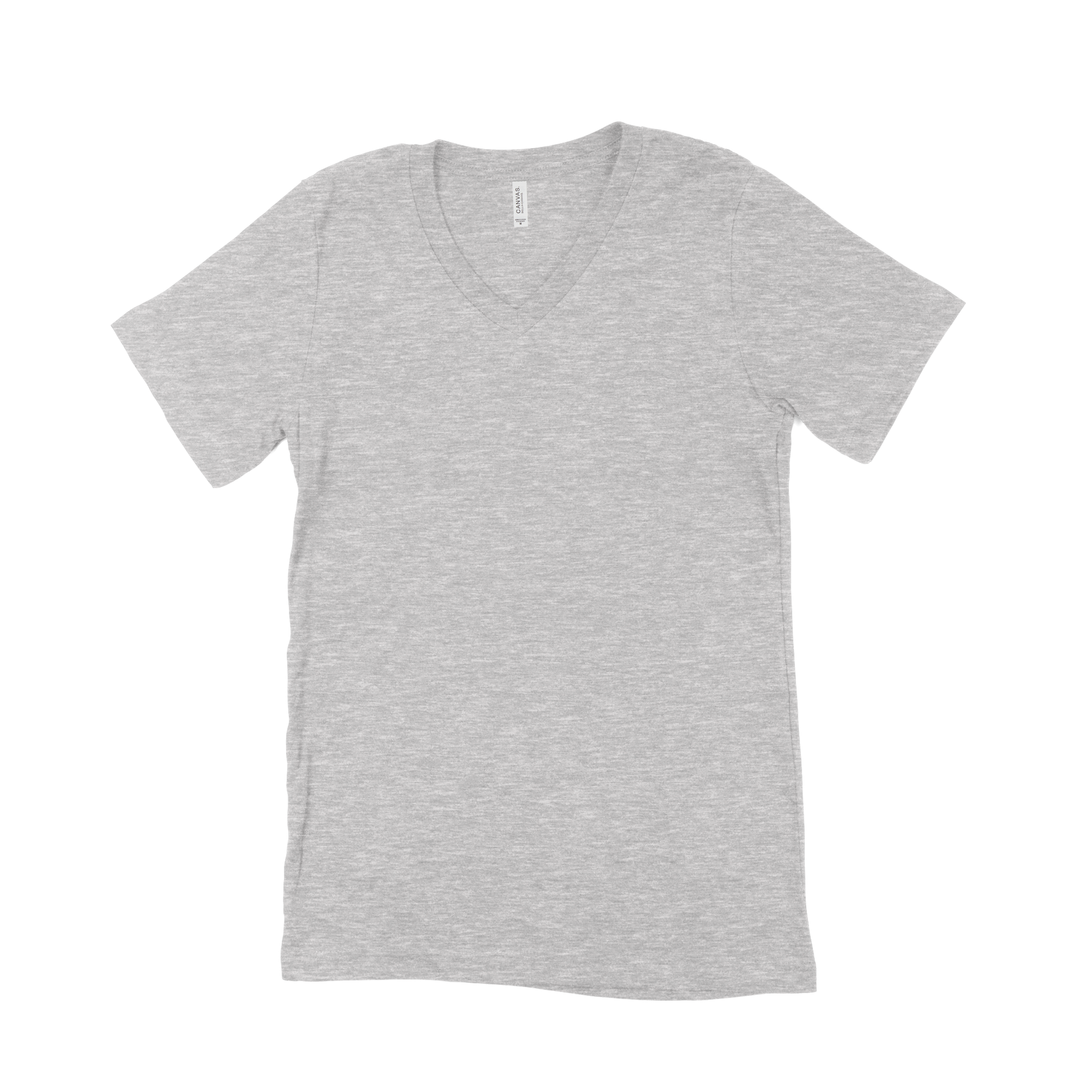 Bella + Canvas  Heather Adult V-Neck T-Shirt