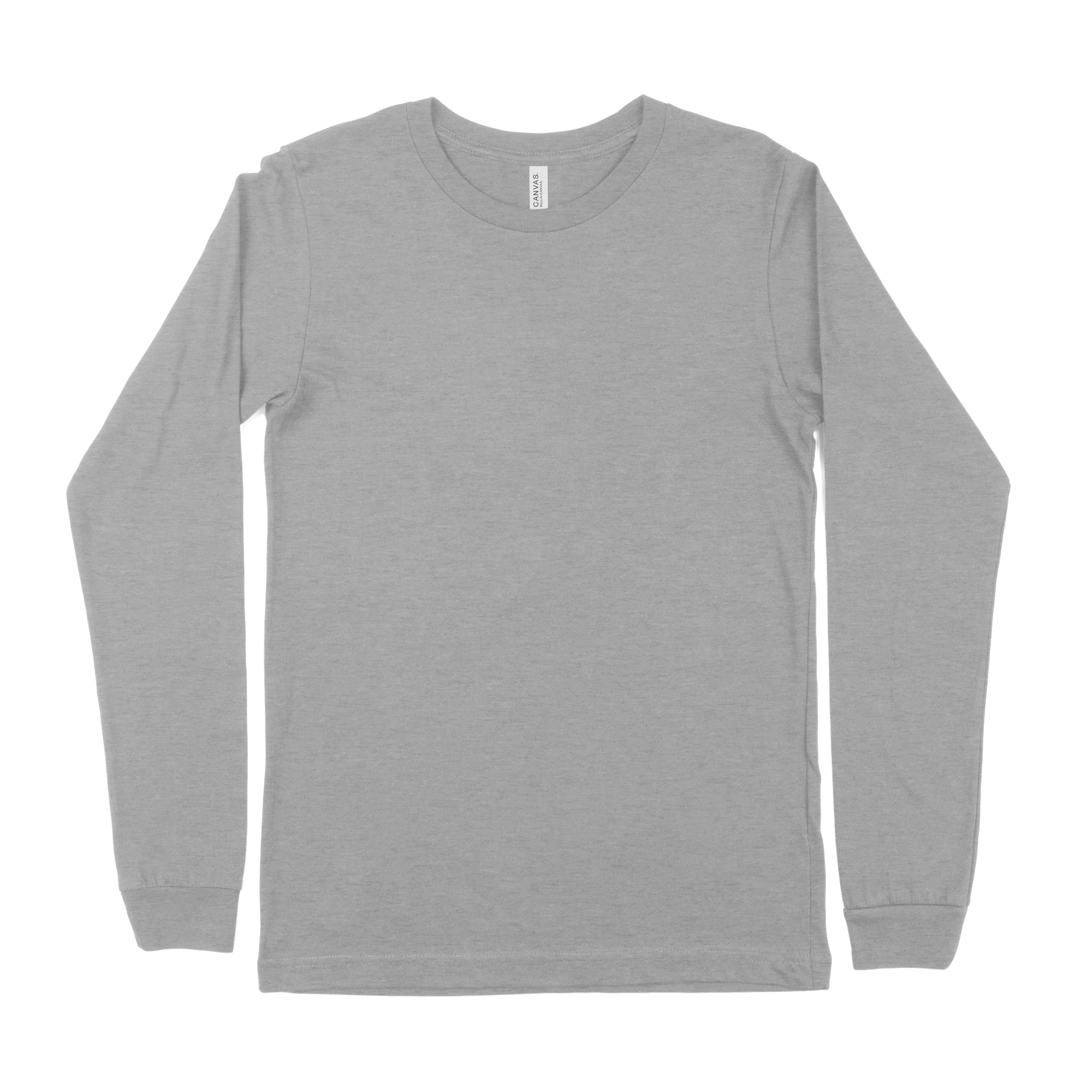 Bella + Canvas Heather Adult Long Sleeve T-Shirt