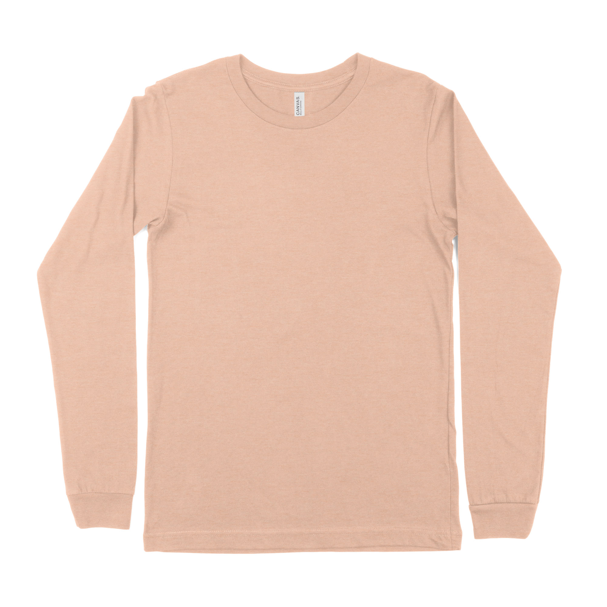 Bella + Canvas Heather Adult Long Sleeve T-Shirt