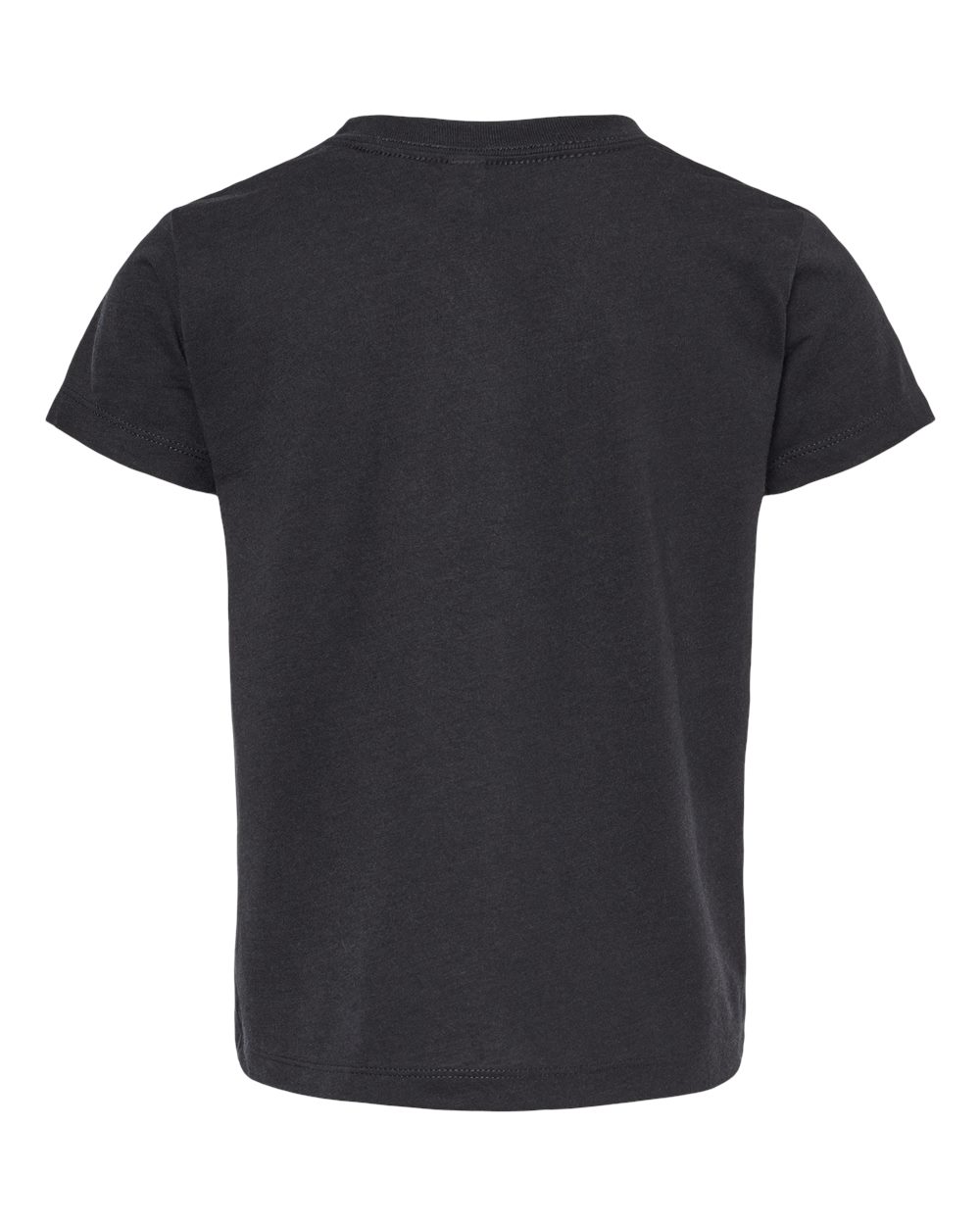 Solid Black Triblend back