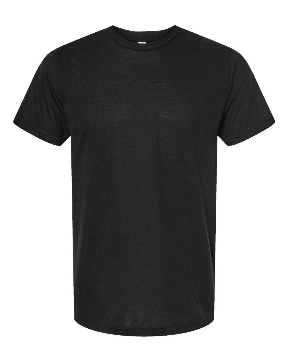 Solid Black Tri Blend front