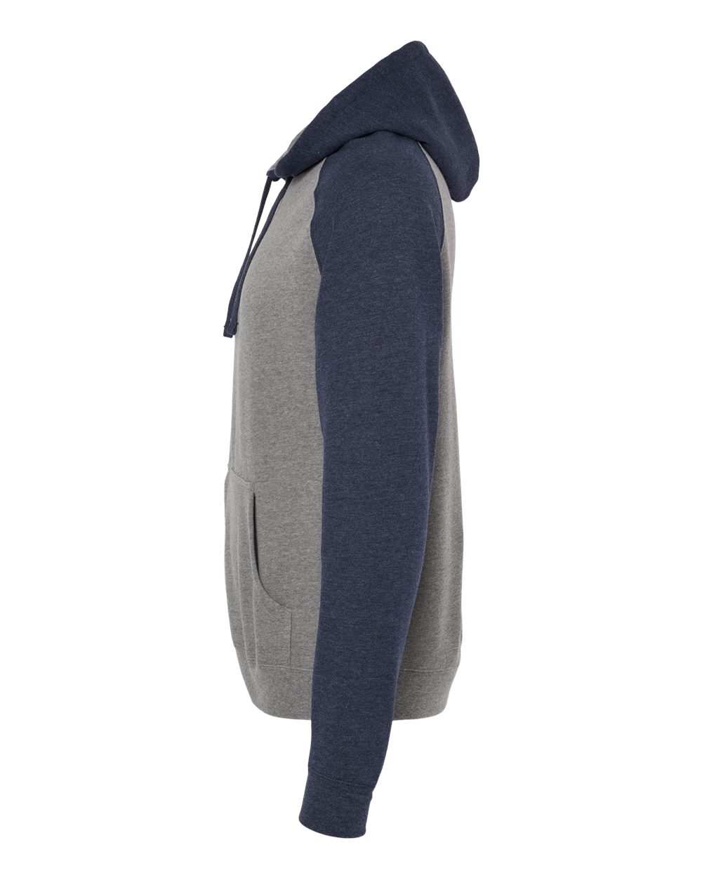 Gunmetal Heather/ Classic Navy Heather side