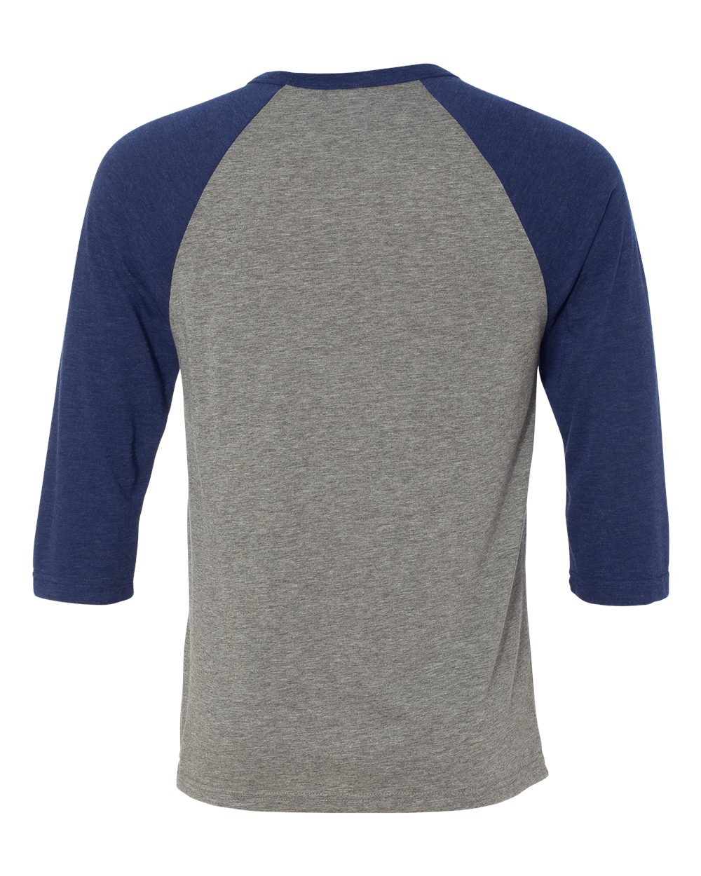 Grey/ Navy Triblend back