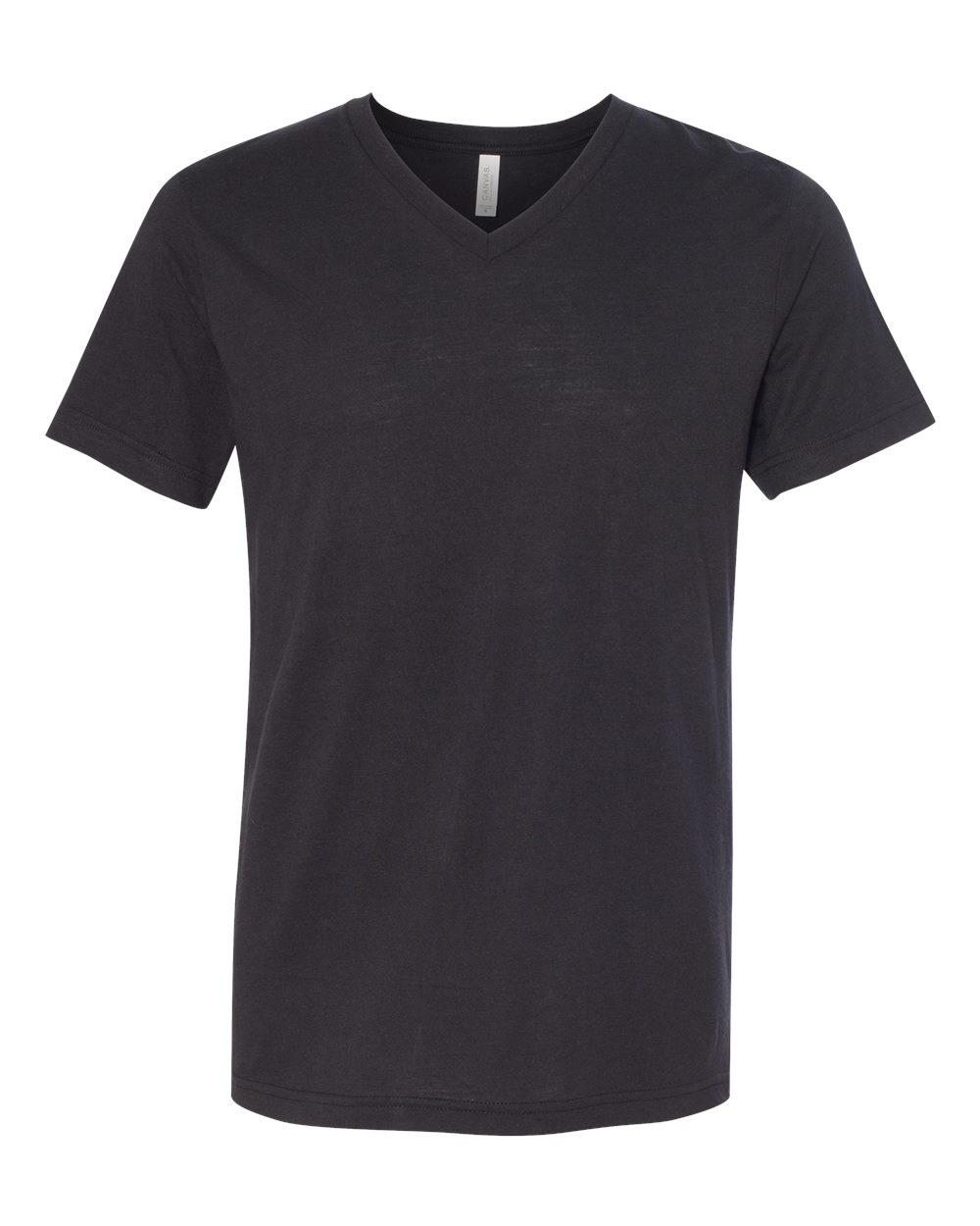 Solid Black Triblend front