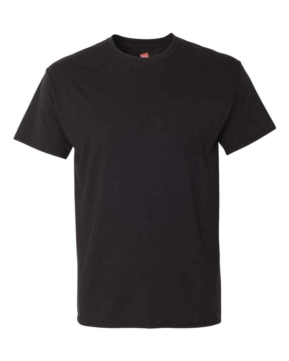 Solid Black Triblend front