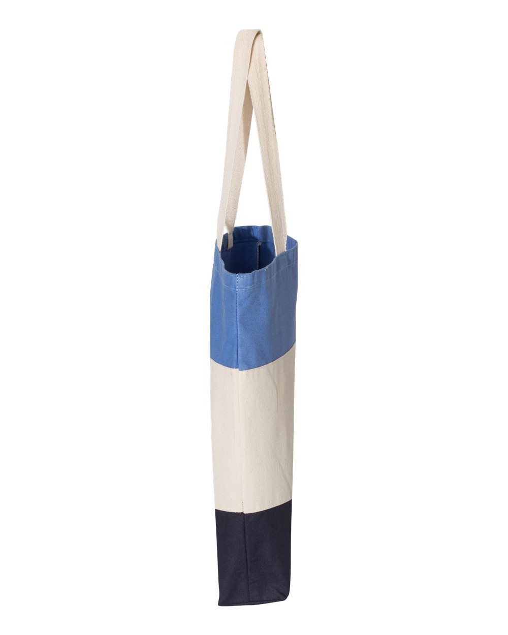 Navy/ Natural/ Carolina Blue side