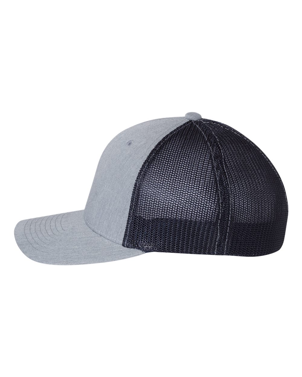 Heather Grey/ Navy side