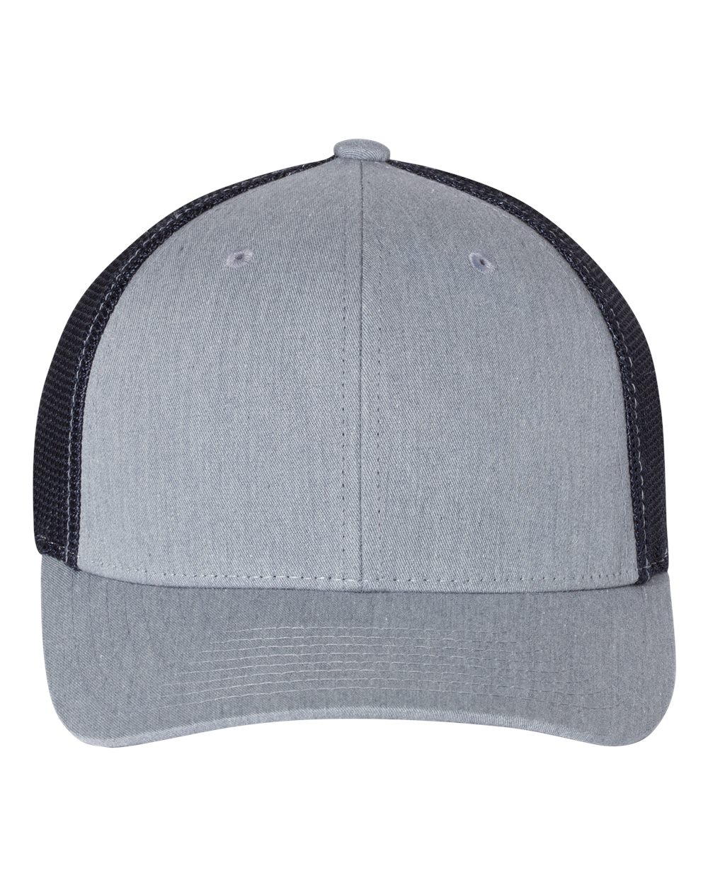 Heather Grey/ Navy front