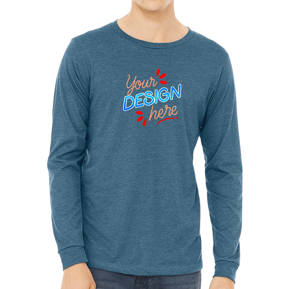 Bella + Canvas Heather Adult Long Sleeve T-Shirt