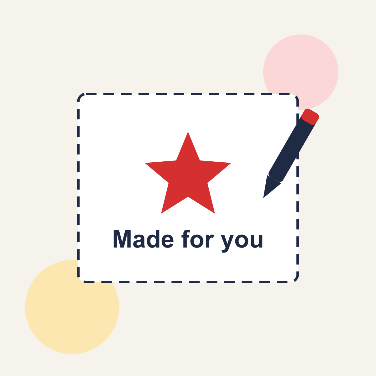 Custom design service: your design, made for you